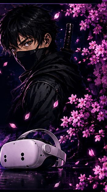 Shinobi Fix ninja boy with brown eyes
