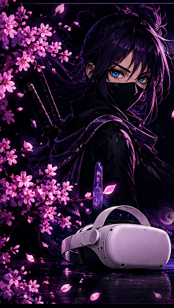 Shinobi Fix ninja girl with blue eyes